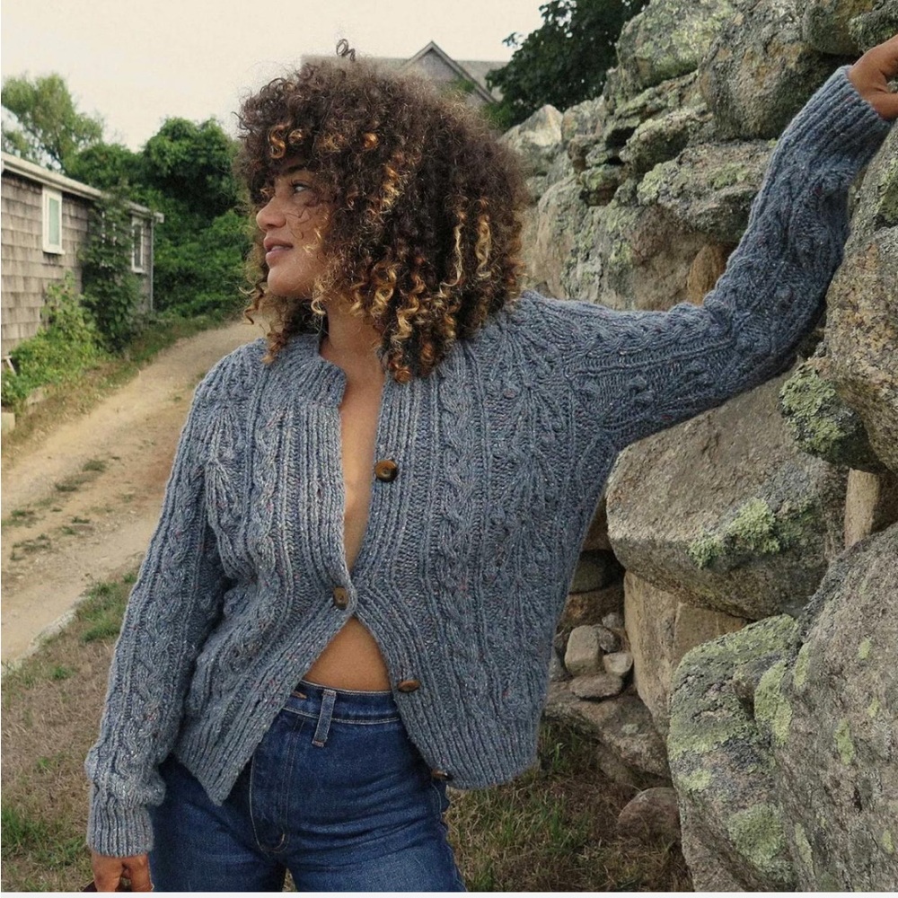 Doen Verona Wool Cardigan Sweater